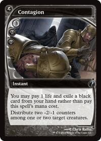 Contagion (Future Sight) - Mystery Booster 2 - Magic: The Gathering card