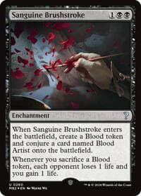 Sanguine Brushstroke - Mystery Booster 2 - Magic: The Gathering card