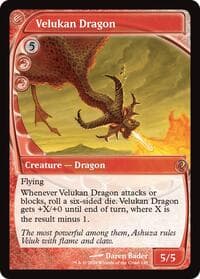 Velukan Dragon (Future Sight) - Mystery Booster 2 - Magic: The Gathering card