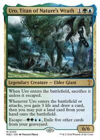 Uro, Titan of Nature's Wrath (White Border) - Mystery Booster 2 - Magic: The Gathering card