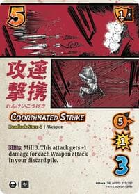 Coordinated Strike - Attack on Titan: Battle for Humanity - UniVersus card