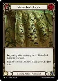 Venomback Fabric - LSS018 - Flesh and Blood: Promo Cards - Flesh and Blood TCG card