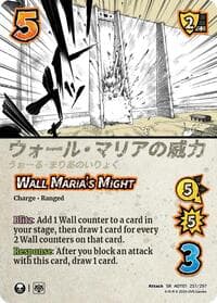 Wall Maria's Might - Attack on Titan: Battle for Humanity - UniVersus card