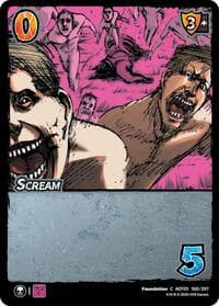 Scream - Attack on Titan: Battle for Humanity - UniVersus card