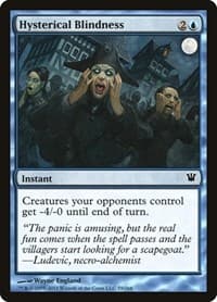 Hysterical Blindness - Innistrad - Magic: The Gathering card