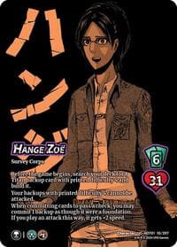 Hange Zoë - Attack on Titan: Battle for Humanity - UniVersus card