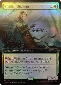 Viridian Shaman (Extended Art) - Secret Lair Drop Series - Magic: The Gathering card