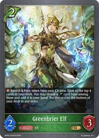 Greenbrier Elf - BP06: Paragons of the Colosseum - Shadowverse: Evolve card