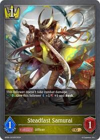 Steadfast Samurai - BP06: Paragons of the Colosseum - Shadowverse: Evolve card