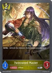Twinsword Master - BP06: Paragons of the Colosseum - Shadowverse: Evolve card