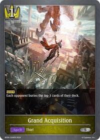 Grand Acquisition - BP06: Paragons of the Colosseum - Shadowverse: Evolve card