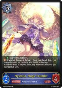 Mysteria, Magic Founder - BP06: Paragons of the Colosseum - Shadowverse: Evolve card