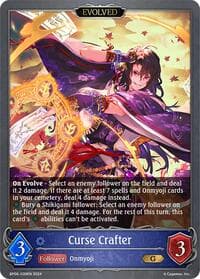 Curse Crafter (Evolved) - BP06: Paragons of the Colosseum - Shadowverse: Evolve card