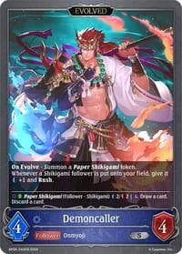 Demoncaller (Evolved) - BP06: Paragons of the Colosseum - Shadowverse: Evolve card