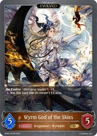 Wyrm God of the Skies (Evolved) - BP06: Paragons of the Colosseum - Shadowverse: Evolve card