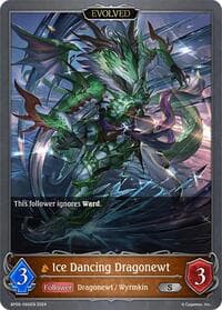 Ice Dancing Dragonewt (Evolved) - BP06: Paragons of the Colosseum - Shadowverse: Evolve card