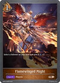 Flamewinged Might - BP06: Paragons of the Colosseum - Shadowverse: Evolve card