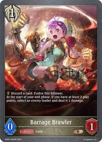Barrage Brawler - BP06: Paragons of the Colosseum - Shadowverse: Evolve card