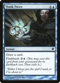 Think Twice - Innistrad - Magic: The Gathering card