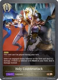 Holy Counterattack - BP06: Paragons of the Colosseum - Shadowverse: Evolve card