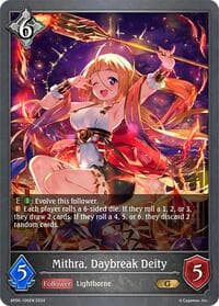 Mithra, Daybreak Deity - BP06: Paragons of the Colosseum - Shadowverse: Evolve card