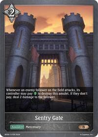 Sentry Gate - BP06: Paragons of the Colosseum - Shadowverse: Evolve card