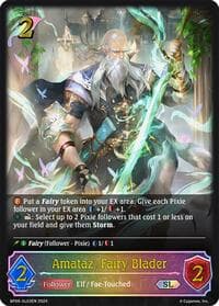 Amataz, Fairy Blader (SL) - BP06: Paragons of the Colosseum - Shadowverse: Evolve card