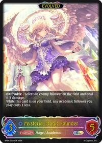Mysteria, Magic Founder (Evolved) (SL) - BP06: Paragons of the Colosseum - Shadowverse: Evolve card