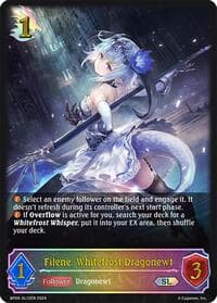 Filene, Whitefrost Dragonewt (SL) - BP06: Paragons of the Colosseum - Shadowverse: Evolve card