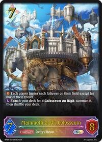 Mammoth God's Colosseum (SL) - BP06: Paragons of the Colosseum - Shadowverse: Evolve card
