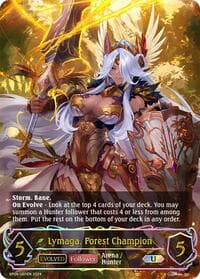 Lymaga, Forest Champion (Evolved) (U) - BP06: Paragons of the Colosseum - Shadowverse: Evolve card