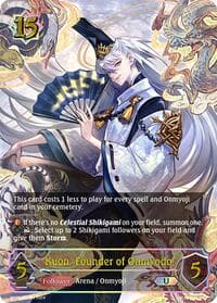 Kuon, Founder of Onmyodo (U) - BP06: Paragons of the Colosseum - Shadowverse: Evolve card