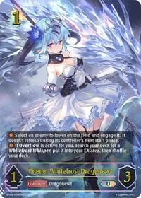 Filene, Whitefrost Dragonewt (U) - BP06: Paragons of the Colosseum - Shadowverse: Evolve card