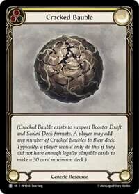 Cracked Bauble - Heavy Hitters - Flesh and Blood TCG card