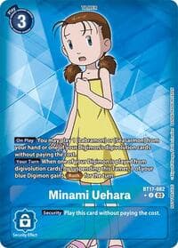 Minami Uehara (Box Promotion Pack: Secret Crisis) - Secret Crisis - Digimon Card Game card