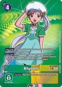 Rhythm (Box Promotion Pack: Secret Crisis) - Secret Crisis - Digimon Card Game card