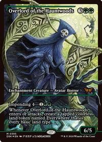 Overlord of the Hauntwoods (Showcase) - Duskmourn: House of Horror - Magic: The Gathering card