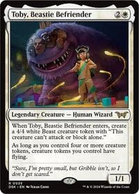 Toby, Beastie Befriender - Duskmourn: House of Horror - Magic: The Gathering card