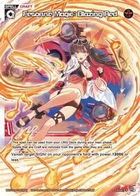 Fesonne Magic : Blazing Red - Fesonne Diva - WIXOSS card