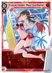 Yuzuki Water Play, Surflame - Fesonne Diva - WIXOSS card