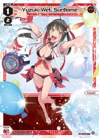 Yuzuki Wet, Surflame - Fesonne Diva - WIXOSS card
