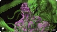Duskmourn Playmat for Magic: The Gathering - Alt Art Key Character Mythic 2 (Tyvar, the Pummeler - Double Exposure Alt) - Ultra Pro Playmats - Playmats card
