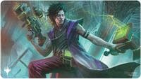 Duskmourn Playmat for Magic: The Gathering - Commander C (Winter, Cynical Opportunist) - Ultra Pro Playmats - Playmats card