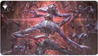 Duskmourn Playmat for Magic: The Gathering - Mythic Cycle Black (Overlord of the Balemurk) - Ultra Pro Playmats - Playmats card