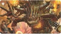 Duskmourn Playmat for Magic: The Gathering - Mythic Cycle Red (Overlord of the Boilerbilges) - Ultra Pro Playmats - Playmats card