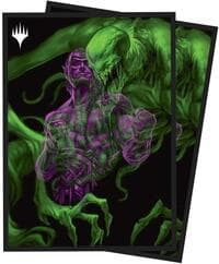 Duskmourn Tyvar, the Pummeler - Double Exposure Alt Standard Deck Protector Sleeves for Magic: The Gathering (100-pack) - Ultra Pro Card Sleeves - Card Sleeves card