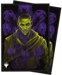 Duskmourn Kaito, Bane of Nightmares - Double Exposure Alt Standard Deck Protector Sleeves for Magic: The Gathering (100-pack) - Ultra Pro Card Sleeves - Card Sleeves card
