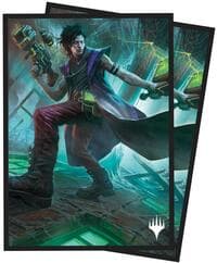 Duskmourn Winter, Cynical Opportunist Standard Deck Protector Sleeves for Magic: The Gathering (100-pack) - Ultra Pro Card Sleeves - Card Sleeves card