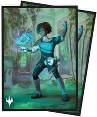 Duskmourn Zimone, Mystery Unraveler Standard Deck Protector Sleeves for Magic: The Gathering (100-pack) - Ultra Pro Card Sleeves - Card Sleeves card