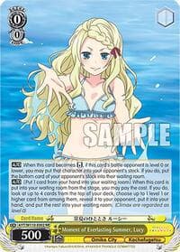 Moment of Everlasting Summer, Lucy - Ayakashi Triangle - Weiss Schwarz card